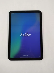 Apple IPAD Mini 6th Gen A2568 64 GB Ios 18.4.1 Space Grau (Wi-Fi + 5G) - Bild 1 von 6