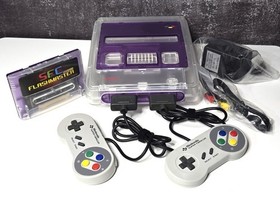 Super Famicom Console , 2 Controllers , Games Reconditioned and recapped【Tested】