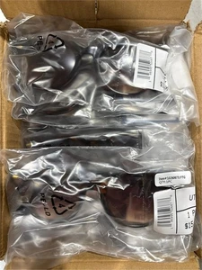 Astuccio da 12 - Occhiali da sole donna rettangolari stretti stampa tartaruga universali - Foto 1 di 2