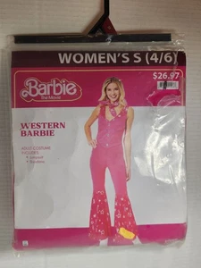 Barbie The Movie Halloween Costume Adult Size Small 4-6 Western Barbie Outfit... - Picture 1 of 3