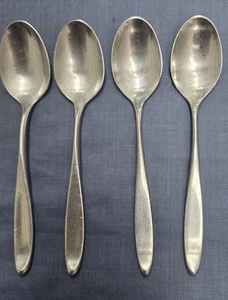 4 LAUFFER DESIGN 2 NORWAY TEASPOONS 6 1/8-inch TOWLE - Bild 1 von 3