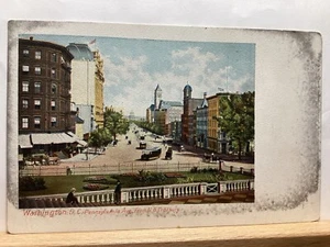 Pennsylvania Avenue from U.S. Treasury: Washington, D.C. - Vintage Postcard - Picture 1 of 3