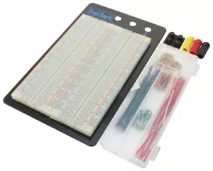 SOLDERLESS BREADBOARD & JUMPER KIT, PCB KITS FOR MCM - Picture 1 of 1