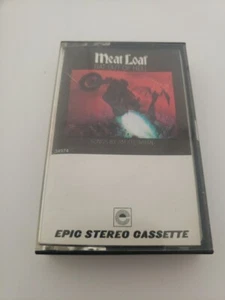 Vintage Cassette Tape 1977 Meat Loaf Bat Out Of Hell Epic Bs - Picture 1 of 6