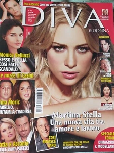 Settimanale DIVA N. 42/2007 MARTINA STELLA, BELLUCCI, ASIA ARGENTO, RON MOSS - Foto 1 di 16