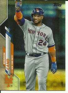 2020 Topps Series One Rainbow Foil Robinson Cano card # 4 New York Mets - Picture 1 of 1