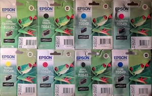 Epson T0540 T0541 T0542 T0543 T0544 T0547 T0548 T0549 - Bild 1 von 18