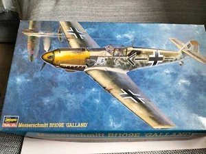 1/48 MESSERSCHMITT BF-109 E GALLAND - HASEGAWA (NO DECALS + 2 SET RESINA) - Imagen 1 de 4