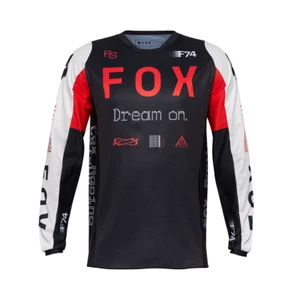 New Fox Racing Adult 180 Race Spec Jersey, Flo Red, Small, 33120-110-S - Picture 1 of 6