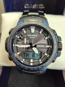 CASIO Casio PRO TREK Pro Trek PRW-6100YT Titanium From Japan - Picture 1 of 7
