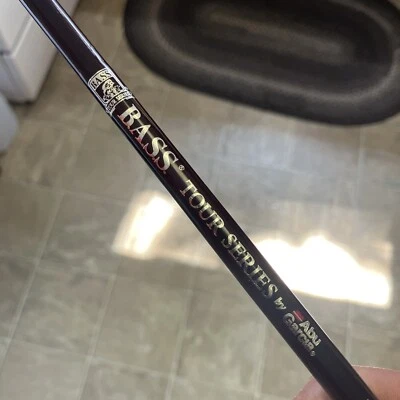 Abu Garcia Bass Tour Series IM7 Cork Handle Fishing Pole Rod.  KB7C661M.  79” - Image 1 of 4