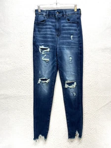 American Eagle Curvy Highest Rise Jegging Jeans Women's Size 8 R - Stretch - Picture 1 of 13