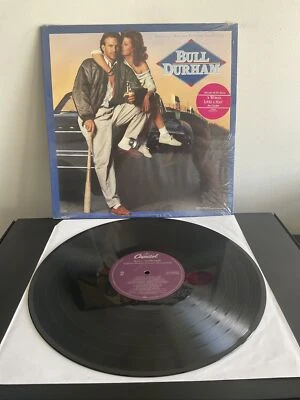 BULL DURHAM Soundtrack VG++ Vinyl in Shrink with HYPE STICKER  - Image 1 of 2