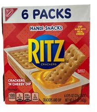 Nabisco Handi Snacks Ritz Crackers N Cheesy Dip 5.7 oz