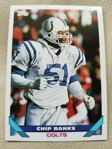 Chip Banks OLB Indianapolis Colts Topps 1993 - Bild 1 von 2