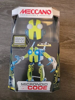 Meccano Erector Micronoid Code A.C.E Programmable Robot Building Kit NEW - Image 1 of 2
