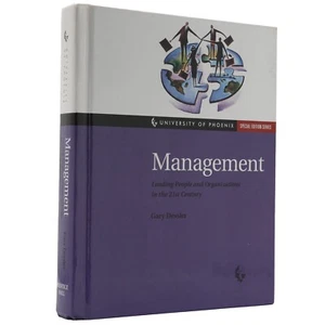 Management by Gary Dessler University of Phoenix Special Edition UOP Hardcover - Imagen 1 de 7