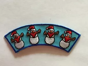 Middle Tennessee Council Boxwell Reservation 4th Year Winter Camp Rocker patch - Picture 1 of 1
