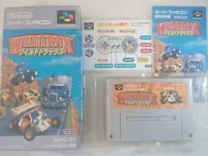 Wildtrax Wild Trax Stunt Race FX Super Famicom SFC Japan Import US-Verkäufer CIB - Bild 1 von 17