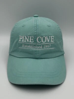 Gorra Pine Cove Camps Est 1967 cuero adulto correa trasera algodón verde Adams Foto 1 de 4