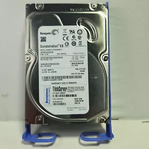 SEAGATE CONSTELLATION ES ST500NM0011 ATA 500GB 7200K RPM 3.5 IN SATA SERVER HDD - Picture 1 of 2