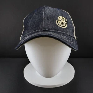 Panera Bread Blue Denim Hat Mesh Trucker Hat - Picture 1 of 4