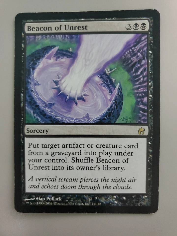 MTG Beacon of Unrest Fifth Dawn Regular Rare LP - Image 1 of 1