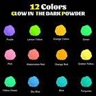 Glow in The Dark Pigment Mica Powder for Epoxy Resin Nails 12 Colour Set x 20g