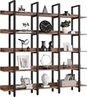 Bookcase And Bookshelves Triple Wide 5 Tiers Large Open Shelves, Etagere Cases