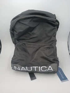 Nautica Packable Rucksack CH8043 Unisex Größe Small schwarz Spellout neu mit Etikett UVP $ 39 - Bild 1 von 8