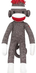 Threads Of Love Sockiez Monkey Sock Plush Stuffed Animal 20". - Picture 1 of 2