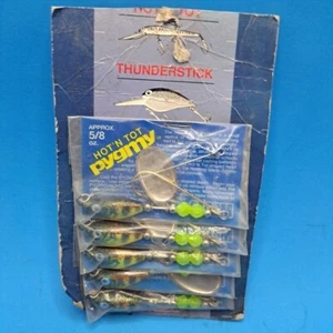 Lote de señuelos de pesca pigmeos Storm Hot'NTot brillo Nat Bluegill spinner delantero 5/8 oz - Imagen 1 de 4