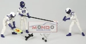 1:43 Minichamps Pit Stop Williams Jack Set 1/43 343100054 Modellino - Foto 1 di 2