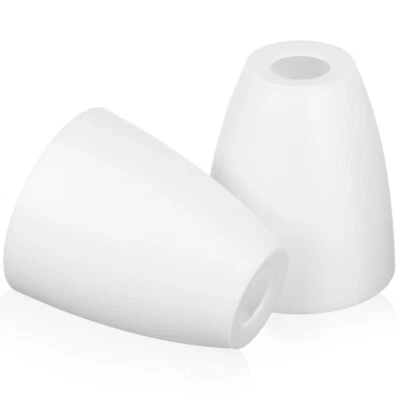  2 Pcs Plastic Lampshade Office Cover for Table Light Shades Small - Image 1 of 4