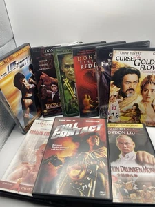 Movie Lot Of 9 Kung Fu Movies-Donnie Yen, Gordon Liu & Chow Yun Fat- Movie Lot! - Picture 1 of 6