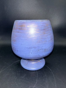 Sun Glo Ceramics 1963 Inarco Japan Blue Hold Wall Pocket E1096 - Picture 1 of 10