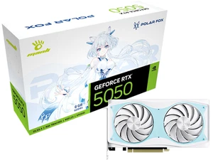 Manli GeForce RTX 5050 POLAR FOX OC 8GB GDDR6 Graphics card - Picture 1 of 5