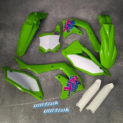 Plastics + Graphics Kawasaki KX250 2021-2024 KX450 2019-2023 - Image 1 of 4