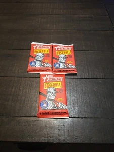 ¡NUEVO! Paquete de béisbol Topps Heritage 2010 3 paquetes sellado de fábrica - Imagen 1 de 5
