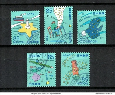 JAPÓN 2025 DÍA DE ESCRITURA DE CARTAS (TEMA DE ESTRELLAS) 85 YENES COMP.... - Imagen 1 de 4