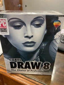 Coreldraw 8 New, Sealed Box. Big Box Software - Picture 1 of 6