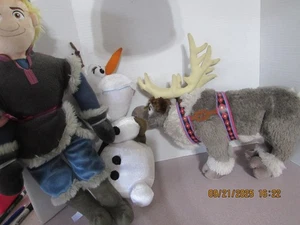 Lote de 3 peluches de personajes congelados - Imagen 1 de 12