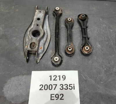 ✅ OEM BMW E92 E93 335 Rear Right Lower Upper Suspension Control Arm Wishbone SET - Image 1 of 4