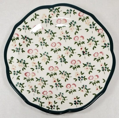 Plato de ensalada Pioneer Woman Dk verde otoño flores 8,5” nuevo/sin usar Foto 1 de 4