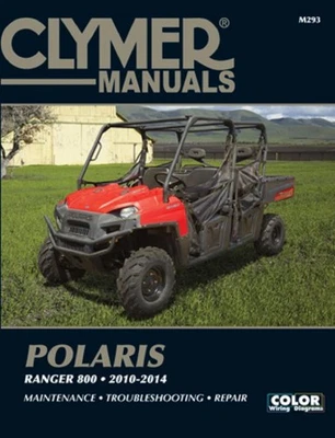 Polaris Ranger 800 2010-2014 Mantenimiento Servicio Reparar Manual CLYMER M293 - Imagen 1 de 2