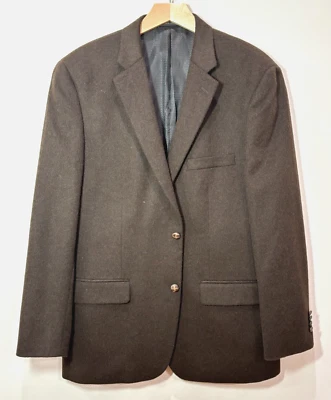 Tasso Elba Lanificio Campore Men's 44L Brown 100% Camel Hair Sport Coat Blazer - Image 1 of 4