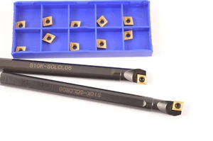 S10K-SCLCR06 + S10K-SCLCLCL06 (10*125mm) BARRAS DE PERFORACIÓN INTERNAS + 10* CCMT060204 - Imagen 1 de 4