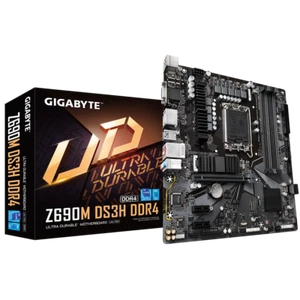 Gigabyte Z690M DS3H DDR4 Motherboard CPU LGA1700 Intel HDMI DP VGA 2.5GbE LAN - Picture 1 of 5