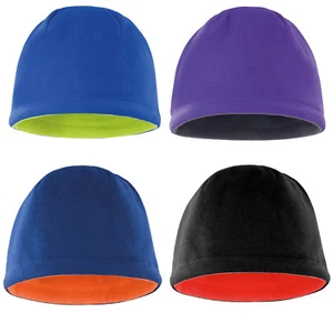 RESULT REVERSIBLE FLEECE SKULL HAT RS374 - Picture 1 of 6