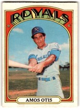 1972 O-Pee-Chee Amos Otis #10 Kansas City Royals